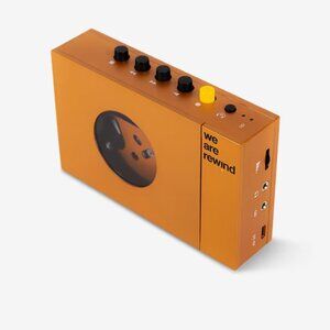 Orange Cassette Player